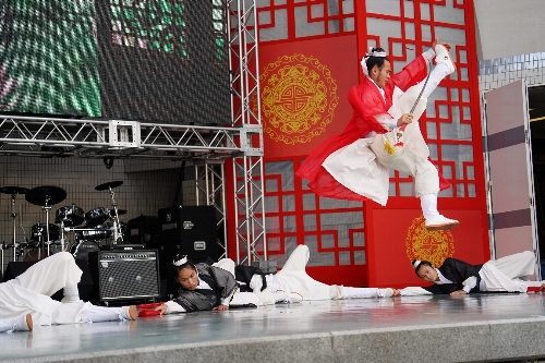 中国武当功夫団(カンフー団)