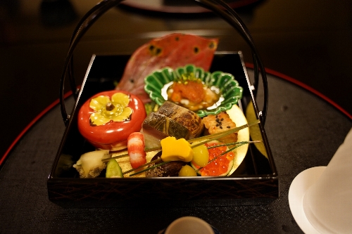 先斗町のお茶屋さんの食事