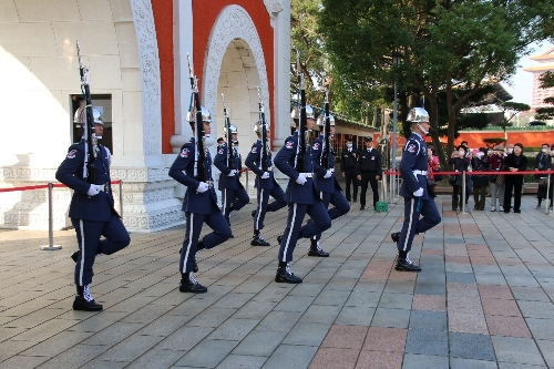 忠烈祠(衛兵交代)