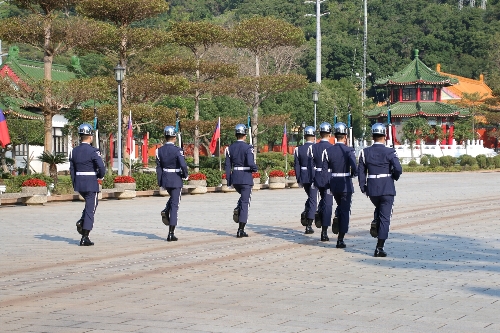 忠烈祠(衛兵交代)