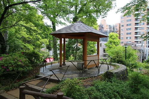 須藤公園の天守閣からの眺め