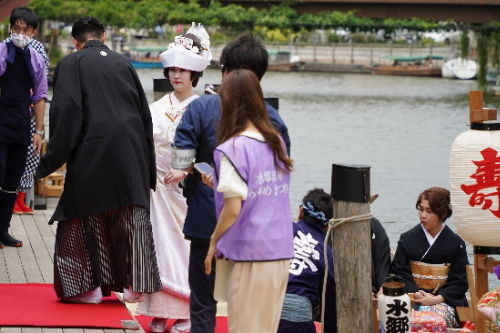 潮来花嫁さん