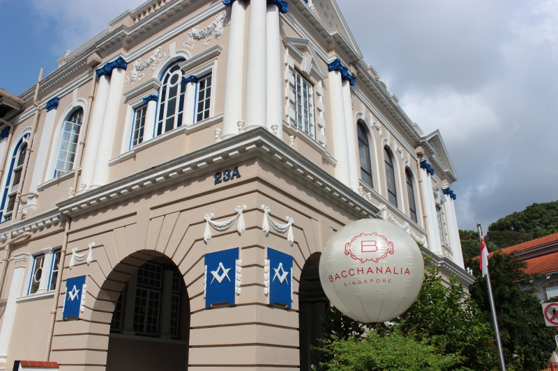 フリーメーソン シンガポール本部 The Masonic Club 訪問 ｐｉｃｋｕｍａｓａｎ Pic Kumasan