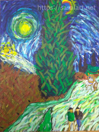 ゴッホの模写 | 笹井絵画・造形スクールのblog