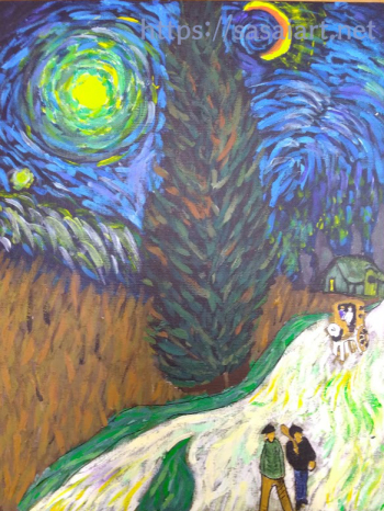 ゴッホの模写 | 笹井絵画・造形スクールのblog