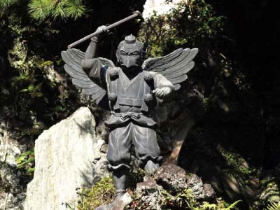 建長寺半僧坊の烏天狗