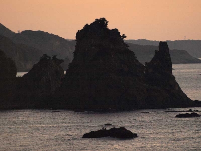 石廊崎の岩礁