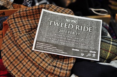 welldone tweed ride cap