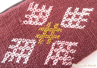 タイ北部ミェン族の刺繍