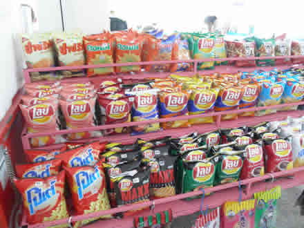 タイのポテトチップス