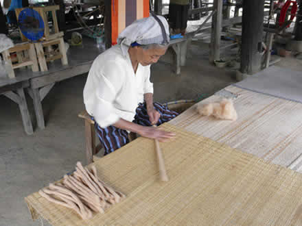 タイ北部のタイ・ルー族の村