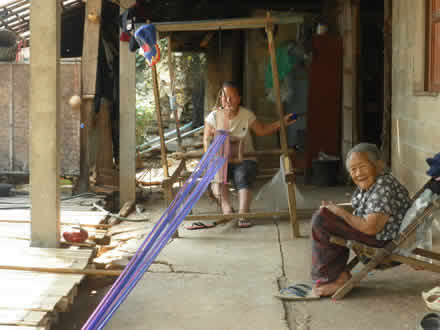 タイ北部のラフ族の村