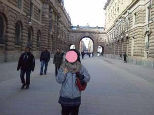 ガムラスタンから市内の橋市内側