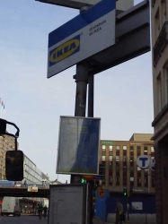 ストックホルム IKEA 無料バス停