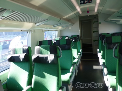 フィンランド鉄道 VRインターシティ内部