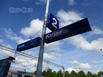 フィンランド カーリア(karjaa)駅