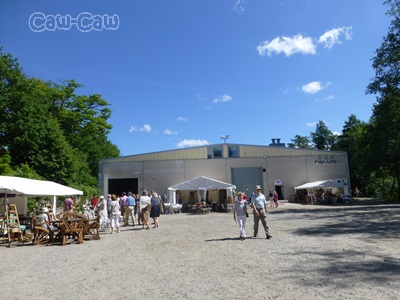 フィスカルスのアンティーク会場