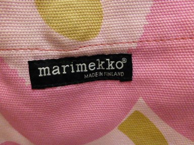 marimekkoショルダーバック旧ロゴ
