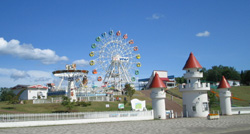 いきなり現れる遊園地