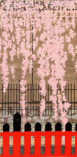 【木版画】加藤晃秀「桜の譜」
