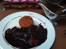ブラックカレー ラホール インドカレー クリームコロッケ