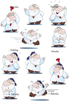 博士イラスト