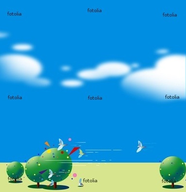 青空カバーイラスト
