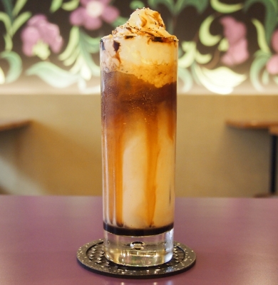 黒蜜アイスカフェラテ