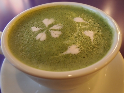 さくら抹茶ラテ