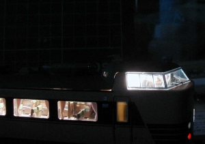クハ、運転台部分