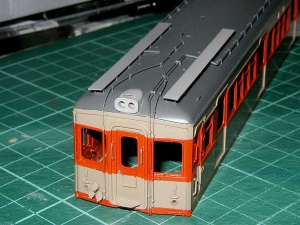 東武7890系Mc車塗装済み車体