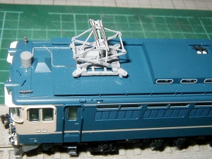 KATOEF65-1000代、パンタ周り