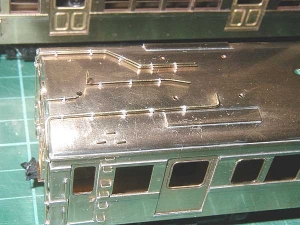 クモハ73、屋上配管