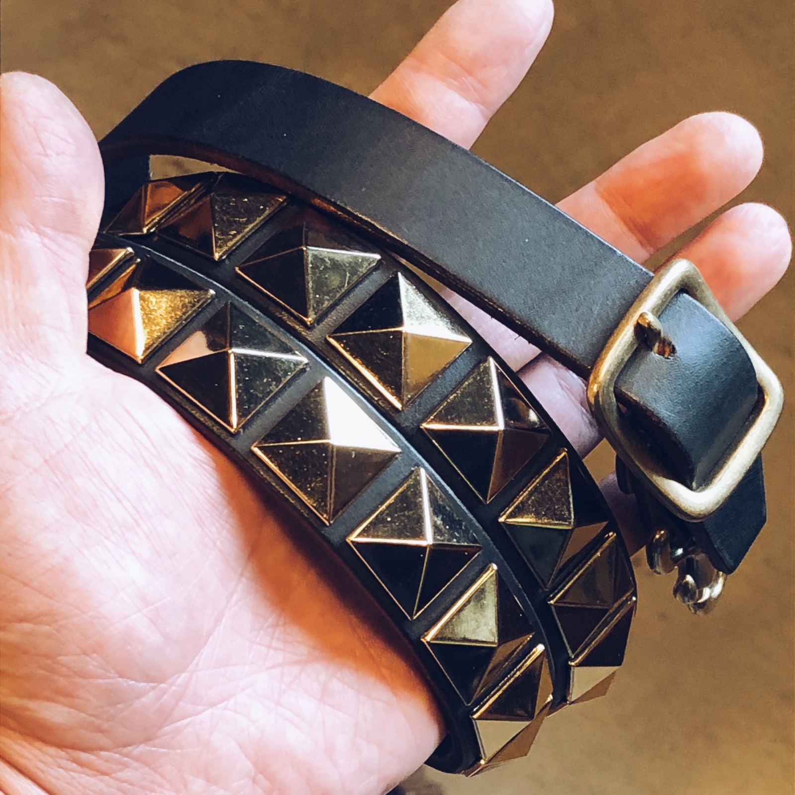 スタッズ打ち込む別注品 | ガロンのハンドメイドとアトリエの日常