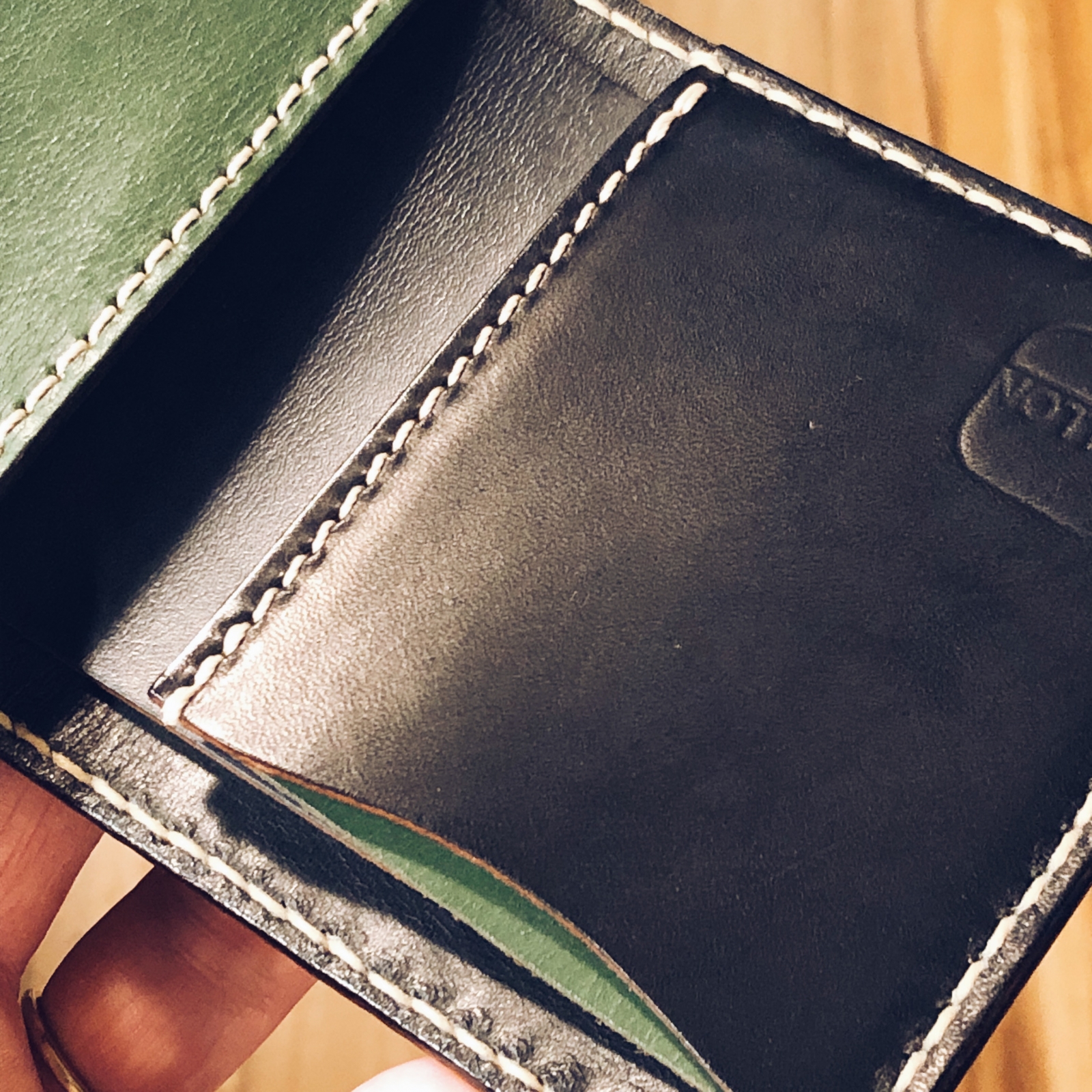 グリーンとブラックの別注品 | ガロンのハンドメイドとアトリエの日常