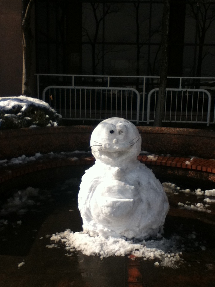 120128雪だるま