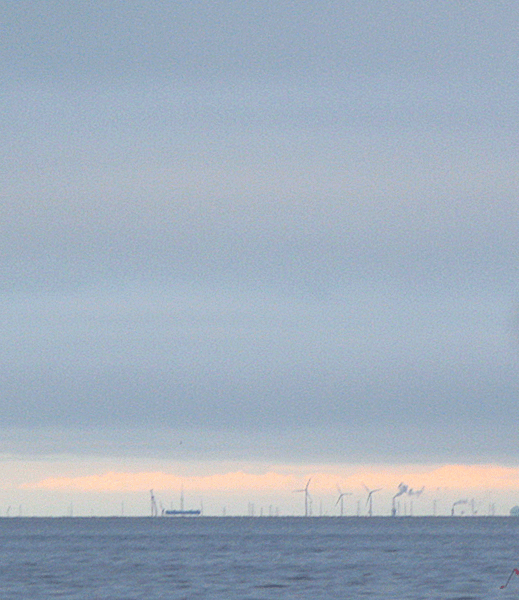 石狩の風力発電