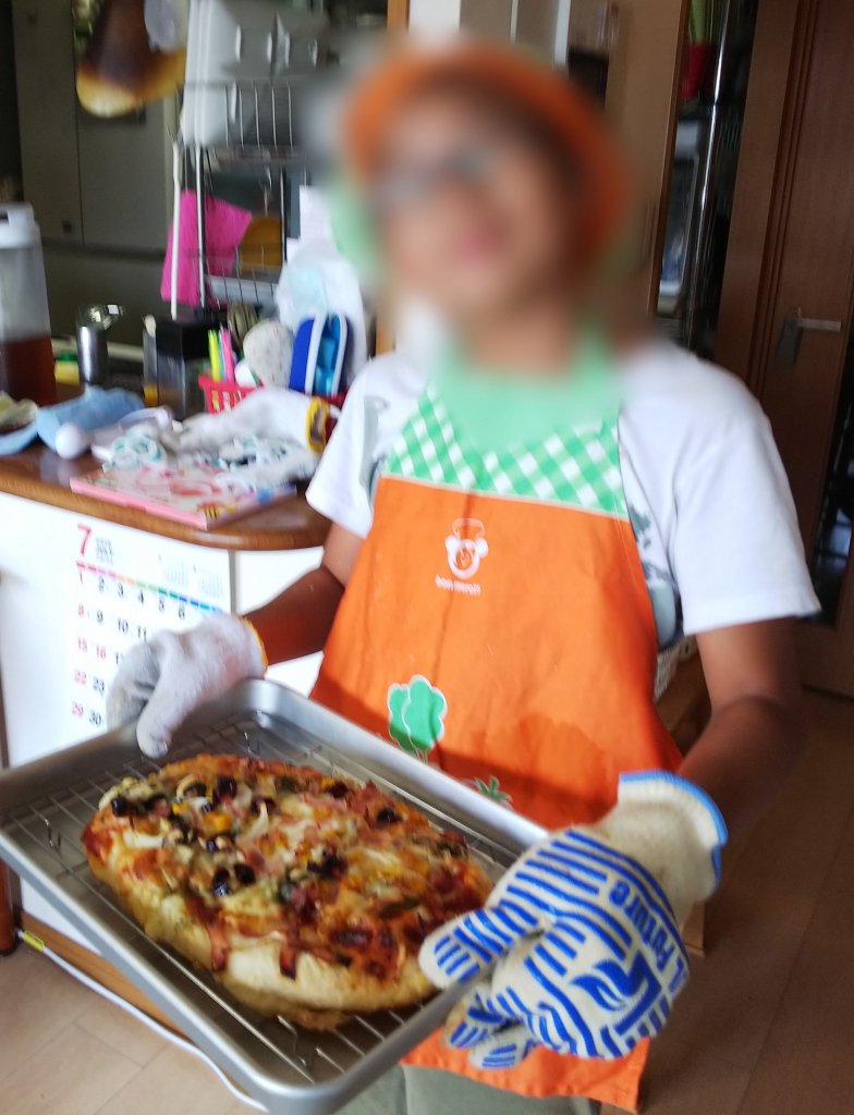焼けたよ