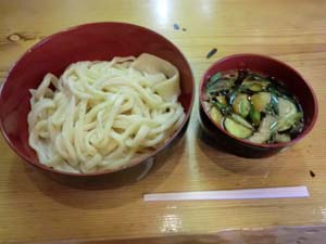 つけ汁うどん(なす)