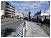 給水塔付近から北側(鶴舞団地)