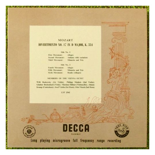 DECCA SOUND MONO YEARS 1944-1956 を聞く 49. ウィーン八重奏団