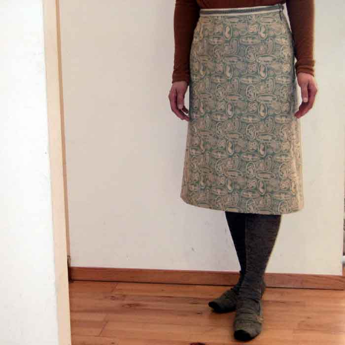 専用★ミナペルホネン jungle relief ウール 刺繍 スカート 36