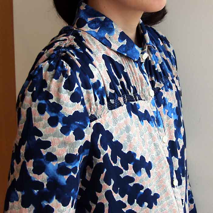 mina perhonen fir tree shirts navy | Lin total fashion place mina perhonen fir tree shirts navy | Lin total fashion place