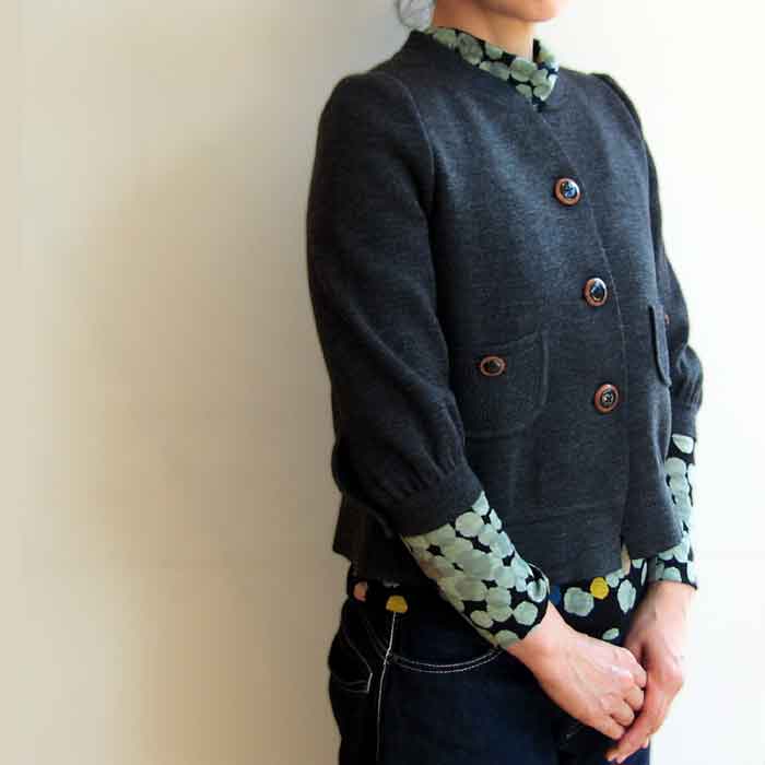 mina perhonen nostalgia short jacket | Lin total fashion place blog