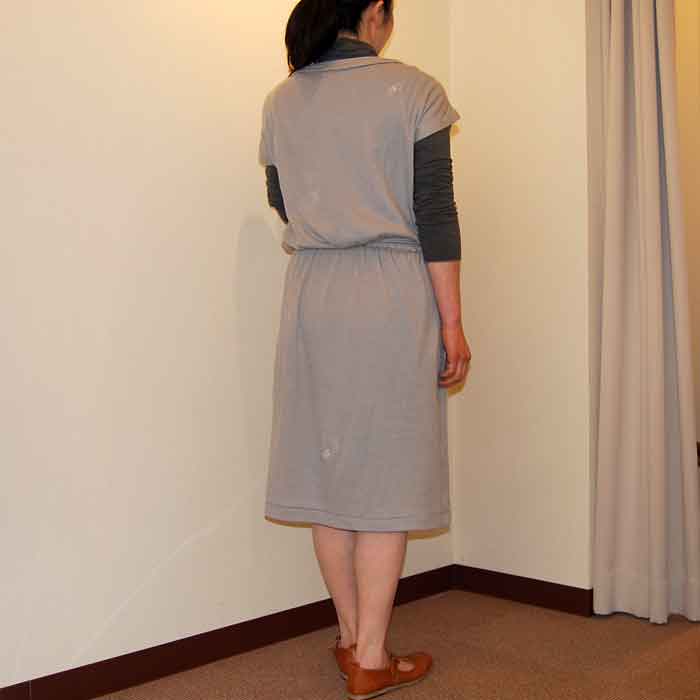mina perhonen choucho ニットワンピース gray | Lin total fashion 
