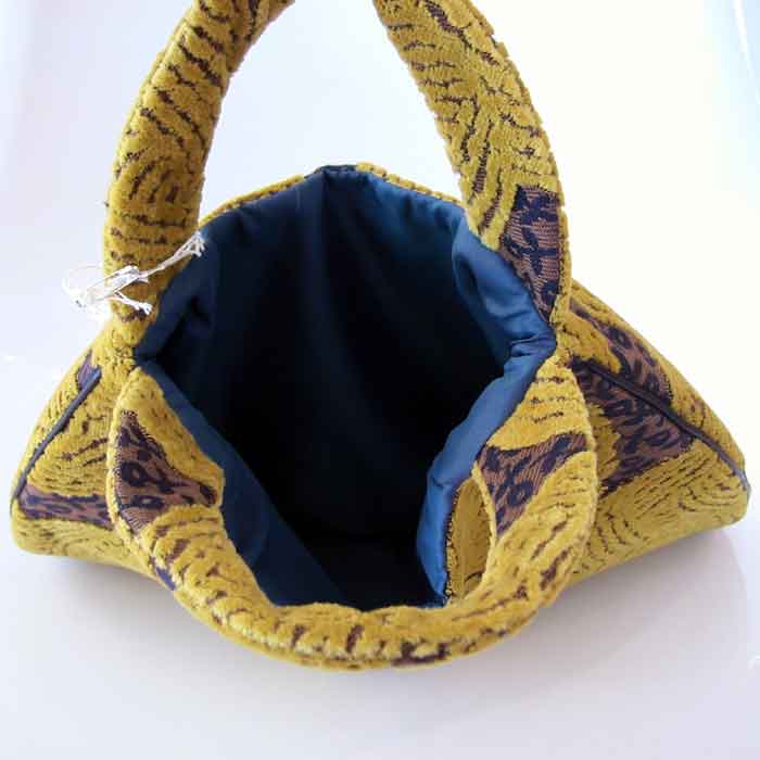 mina perhonen woolly ball egg bag yellow | Lin total fashion place