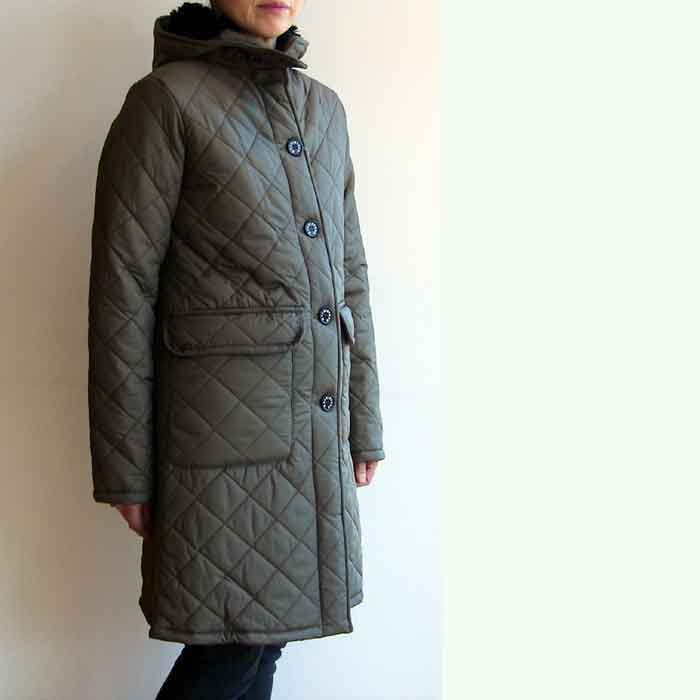 MACKINTOSH SCOTLAND キルティングボアジャケットsize36 MACKINTOSH SCOTLAND キルティングボアジャケットsize36