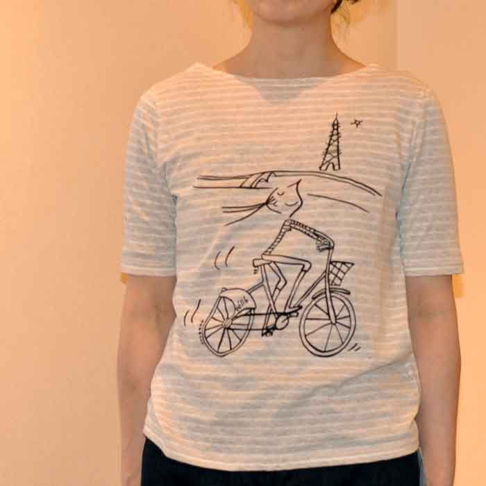 heliopole エリオポール x ソルダット コラボTシャツCycling-B