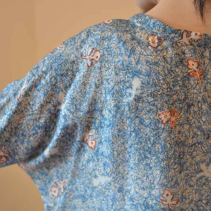 ミナペルホネン unforgettable moment ワンピース blue | Lin