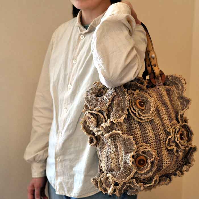 JAMIN PUECH(ジャマンピュエッシュ) MARGARITAトートバッグBEIGE | Lin